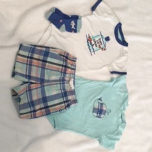 Gymboree 18-24m set whale